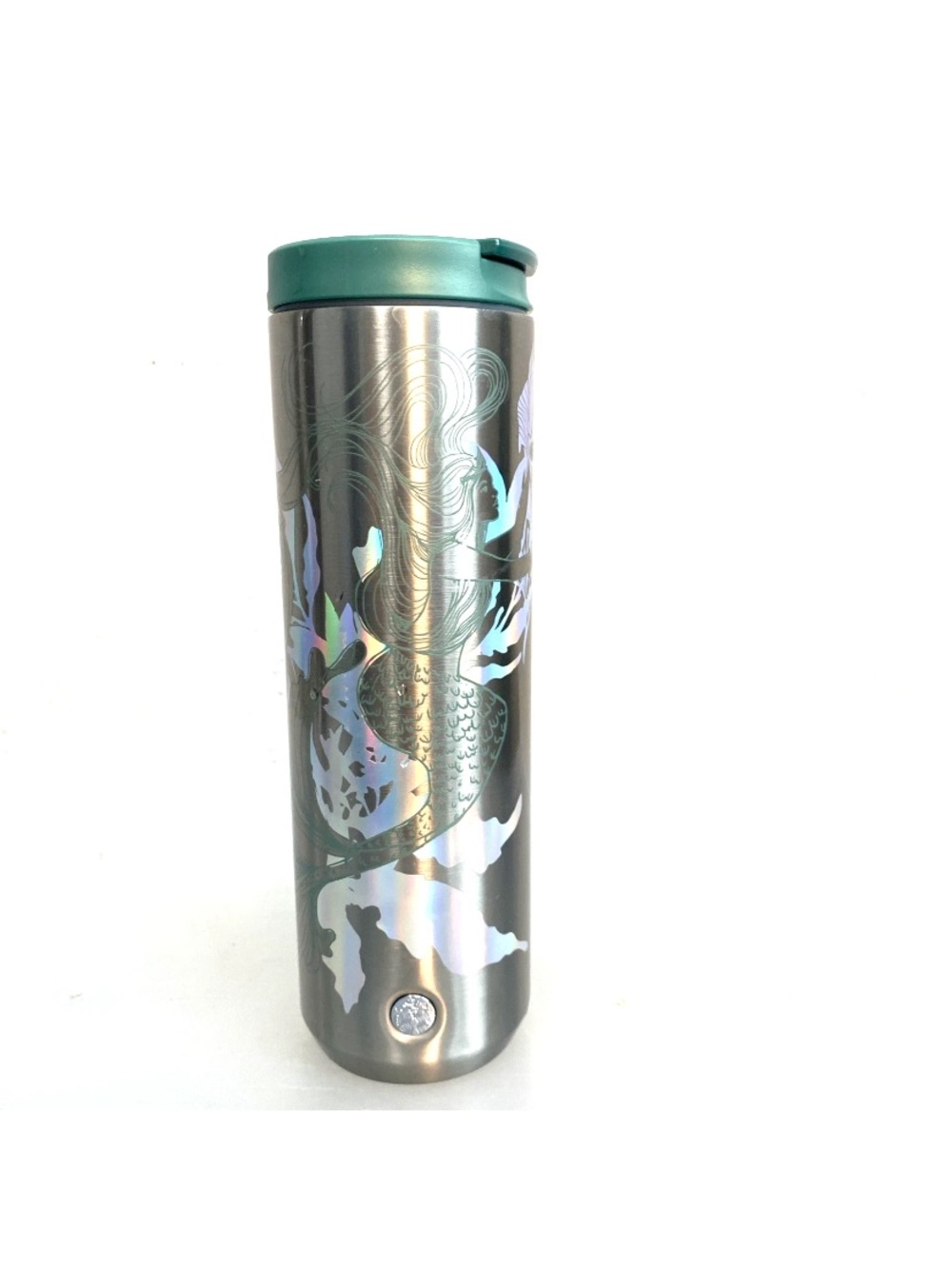 Starbucks Anniversary Green Siren Mermaid Stainless Steel Drink Tumblr 16 Ounce